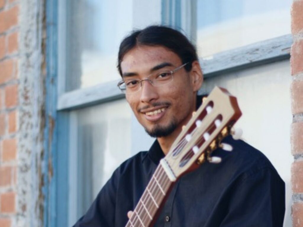 David, a guitar teacher at Allegro Music & Dance in Tucson