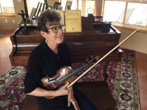 Pat Rogers, Tucson violin teacher at Allegro School of Music and Dance