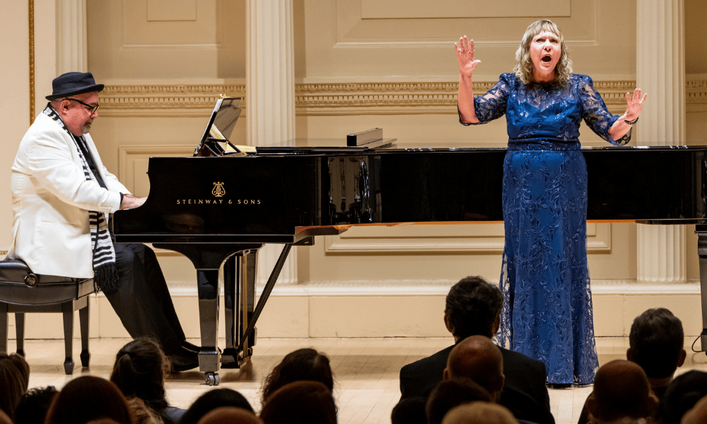 adult voice student from Allegro Music and Dance in Tucson performs at Carnegie Hall.