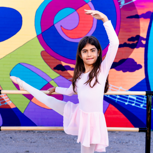 Ballet student at Allegro Music and Dance in Tucson