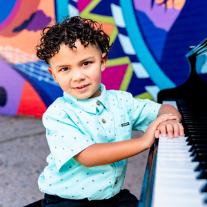 Piano student at Allegro Music and Dance Tucson.