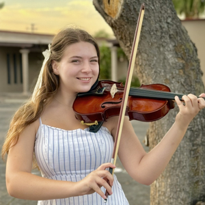 Mary DeSmidt teaches voice and piano lessons at Allegro Music & Dance.