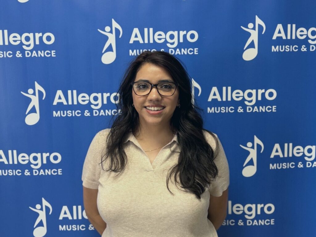 Julisa, a piano teacher at Allegro Music & Dance in Tucson