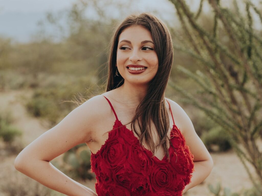 Nayeli, a piano teacher at Allegro Music & Dance in Tucson
